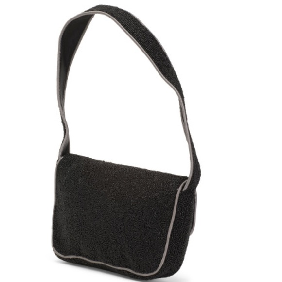 ☠️🖤MADE IN INDIA VIRAL Skull Beaded Shoulder Bag🖤☠️NWT - Picture 15 of 15